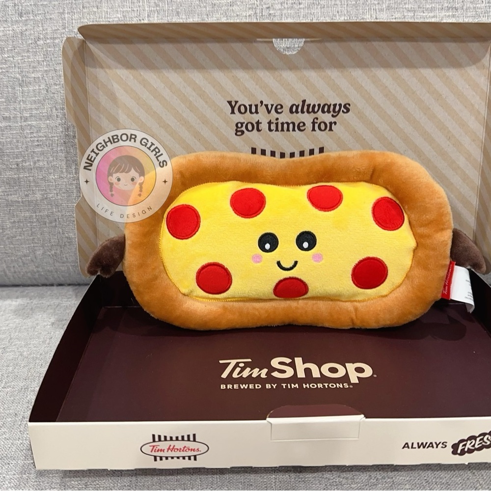 Limited Edition Canada ONLY Tim Hortons® Popup Shop Pierre Pepperoni Plush BNWT